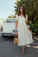 Nila Lace Midi Dress - Final Sale