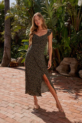 Grayson Floral Maxi Dress In Black - Final Sale