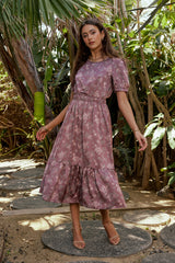 Quinlan Floral Midi Dress - Final Sale