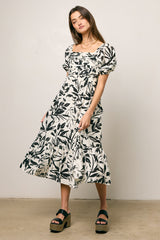 Dorris Pleated Midi Dress - Final Sale
