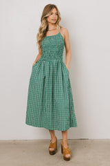 Reid Plaid Midi Dress - Final Sale