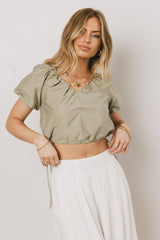 Vance Puff Sleeve Blouse - Final Sale