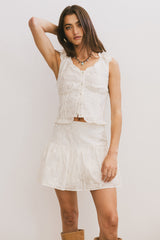 Devin Embroidered Top - Final Sale