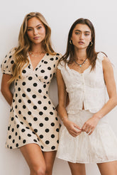 Zoe Polka Dot Mini dress - FINAL SALE