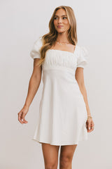 Harlee Lace Trim Mini Dress - FINAL SALE