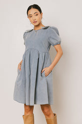 Archer Denim Mini Dress - FINAL SALE
