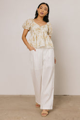 Genesis Floral Blouse - FINAL SALE