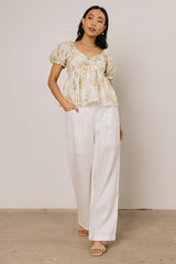 Genesis Floral Blouse - FINAL SALE