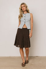 Aleena Denim Vest - Final Sale