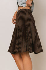 Nori Striped Mini Skirt - Final Sale