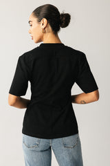 Kyleigh T-Shirt In Black - Final Sale