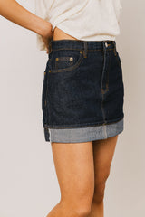 Chelsea Denim Mini Skirt - Final Sale