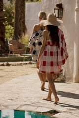 Alba Button Up In Red - Final Sale