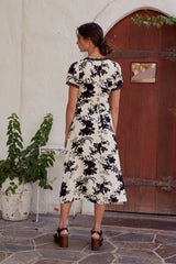 Arian Floral Midi Dress - Final Sale