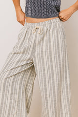 Kirra Striped Wide Leg Pants - Final Sale