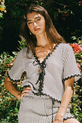 Estella Scalloped Top - FINAL SALE