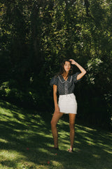 Anna Denim Mini Skirt - Final Sale