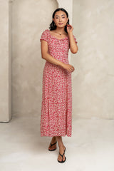 Marlow Maxi Dress in Red - FINAL SALE