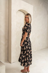 Jolie Floral Midi Dress - Final Sale
