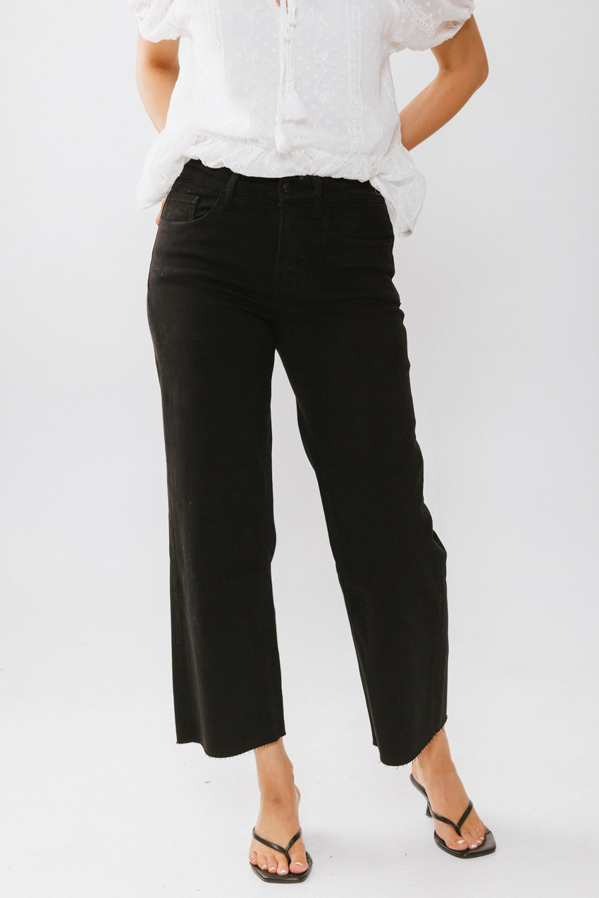 Jenny Cropped Wide Leg Jeans - FINAL SALE