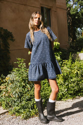 Zaida Bow Baby Doll Dress - FINAL SALE
