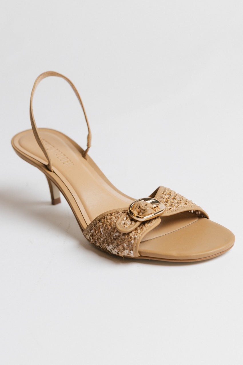 Steve Madden Henrietta Raffia Heel - FINAL SALE