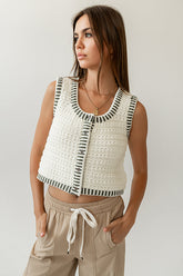 Malia Knit Tank in Olive - FINAL SALE