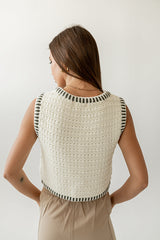 Malia Knit Tank In Olive - Final Sale