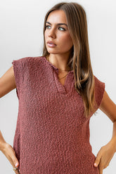 Aylin Sweater in Marsala - FINAL SALE