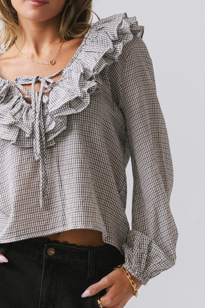 Rio Ruffle Blouse - FINAL SALE