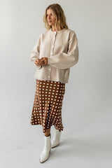 Brooke Polka Dot Midi Skirt - FINAL SALE