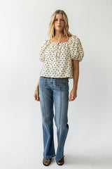 Bianca Floral Blouse - Final Sale