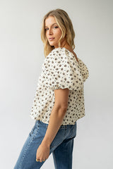 Bianca Floral Blouse - Final Sale