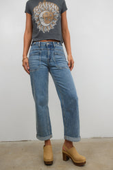 Amber Wide Leg Jeans in Medium Wash - FINAL SALE