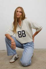 First Base Oversized Sweater - FINAL SALE