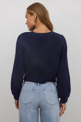 Jess Cable Knit Sweater - Final Sale