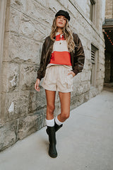 Kyrie Pleated Shorts - Final Sale