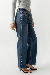 Noel Studded Baggy Jeans - Final Sale