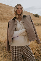 Roman Chore Jacket in Mauve - FINAL SALE