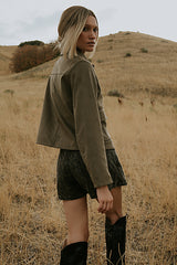 Luka Leopard Mini Skort - Final Sale