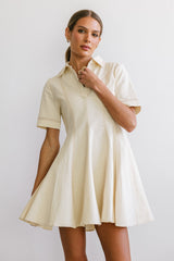 Haddie Collared Mini Dress - Final Sale