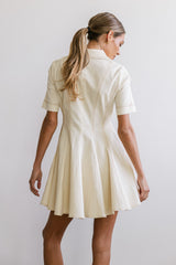 Haddie Collared Mini Dress - Final Sale