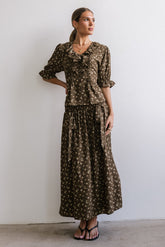 Xander Floral Blouse - FINAL SALE