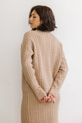 Renley Cable Knit Sweater - Final Sale