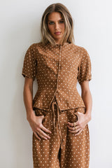Tony Polka Dot Blouse - Final Sale