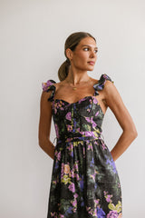 Florence Floral Midi Dress - Final Sale