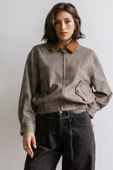 Kenzington Plaid Bomber Jacket - Final Sale