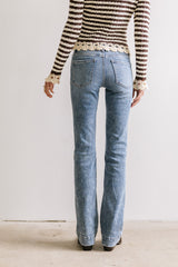 Tasha Bootcut Jeans In Light Wash- Final Sale