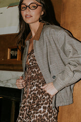Kenzington Plaid Bomber Jacket - Final Sale
