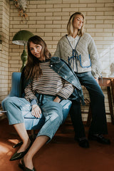 Junie Striped Sweater - Final Sale